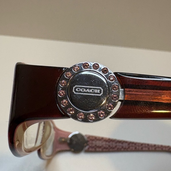 Coach Eyeglasses Frames Rosa (583) BURGUNDY 50•17•135 - Picture 10 of 15